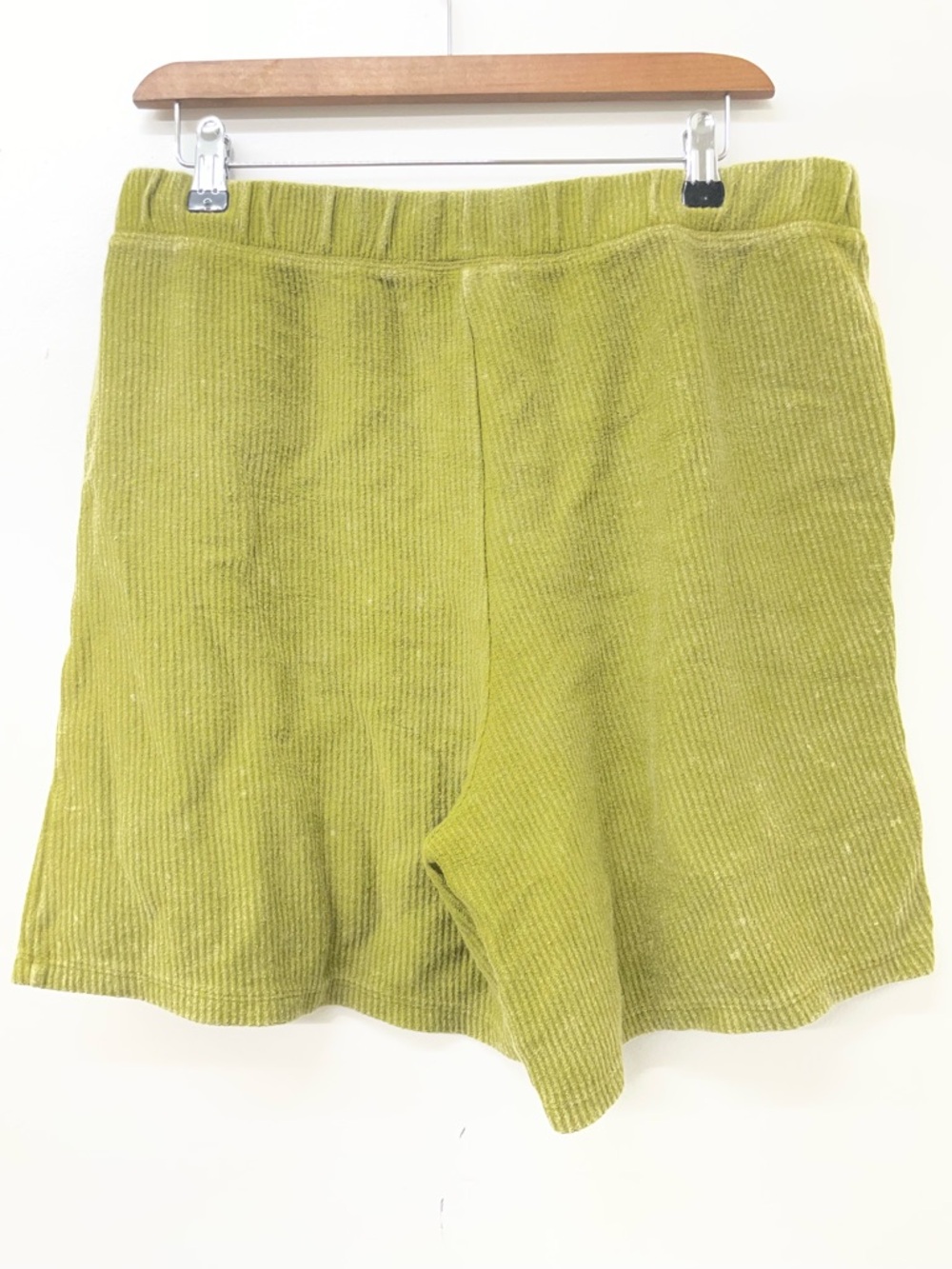 PINK Victoria Secret DAD Lounge Shorts Size Large Green NWT Drawstring - Picture 2 of 7